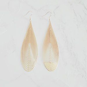 Happy Vibes Gold Earrings